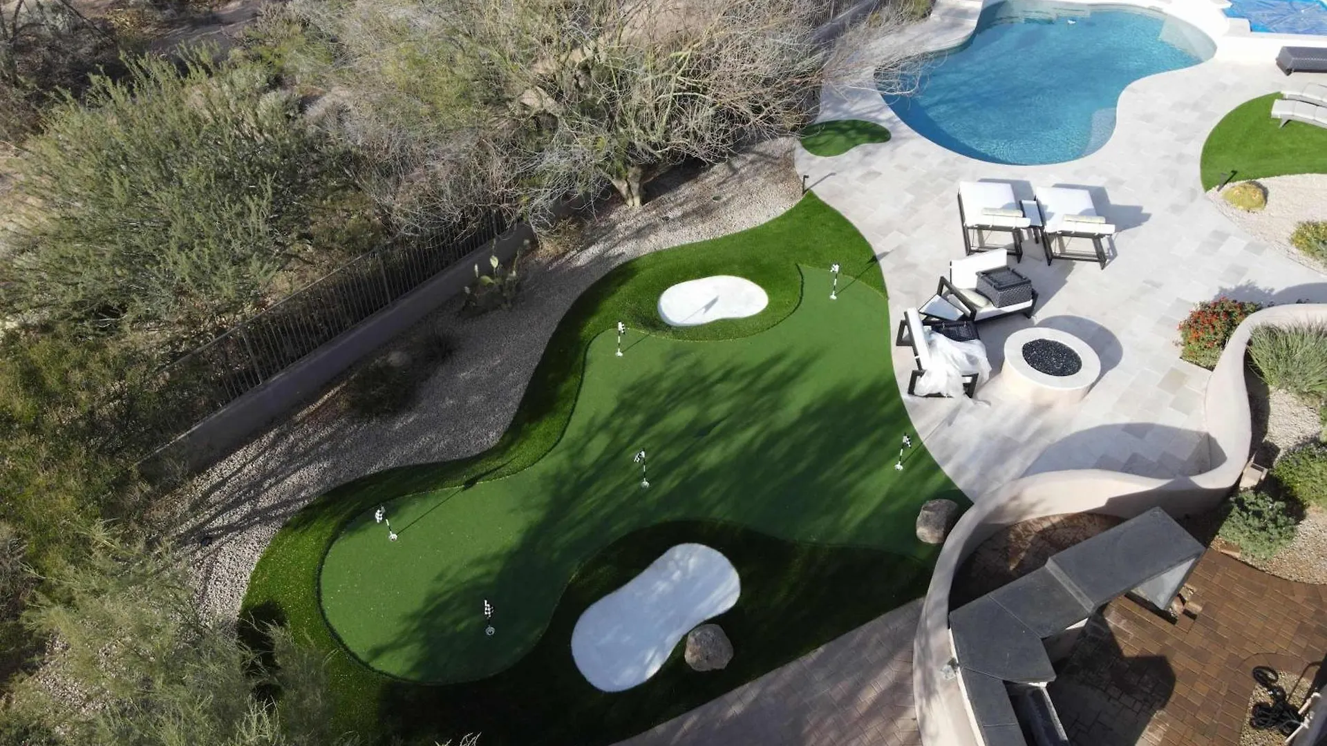 Ferienhaus Sierra Luxe Home - Chic Design Dream Backyard With Pool Scottsdale